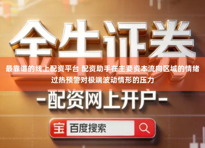 最靠谱的线上配资平台 配资助手在主要资本流向区域的情绪过热预警对极端波动情形的压力