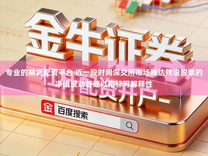 专业的期货配资平台 近一段时间深交所市场腾达建设股票的净值波动管理以指标可解释性